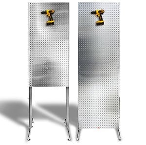PegBoard Freestanding featured in both 2x6 and 2x4 Sizes