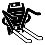 Ski Rack Graphical Drawing