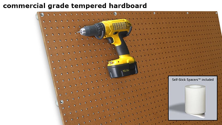 Commercial Grade Tempered Hardboard