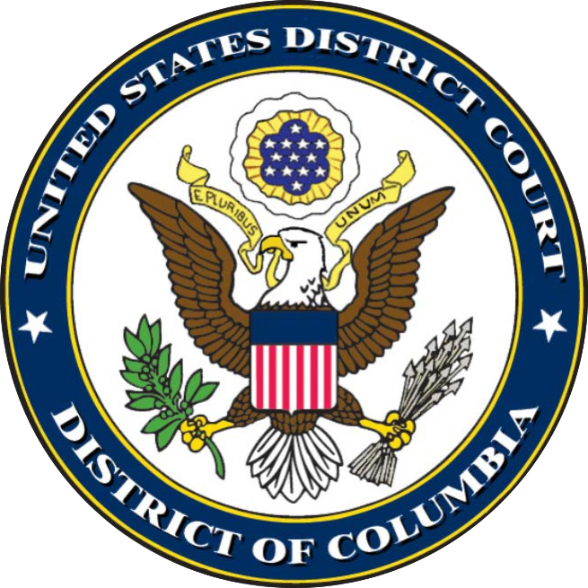 Seal of the U.S. District Court for the District of Columbia Logo